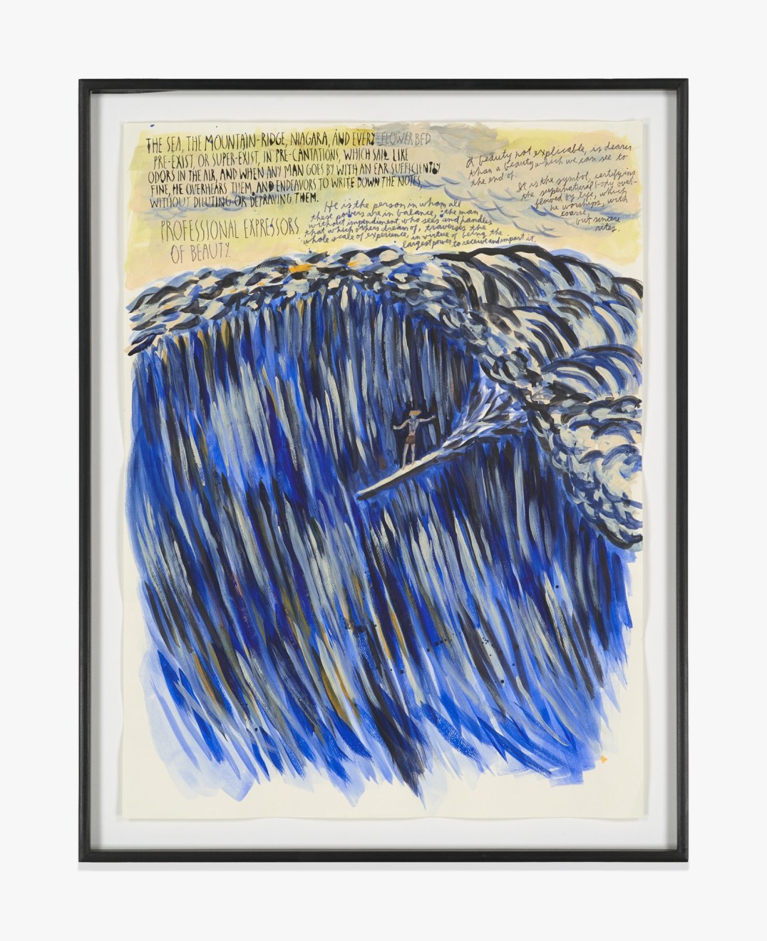 Raymond Pettibon No Title (The sea, the&hellip;)