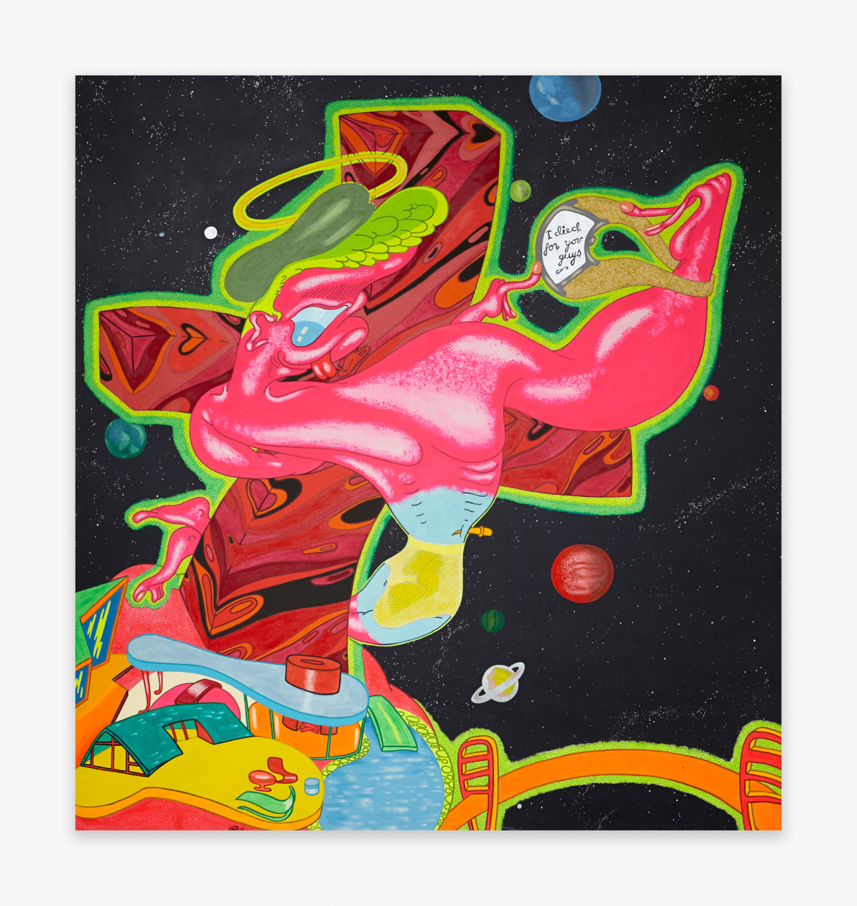 Peter Saul G.I. Christ, 1967