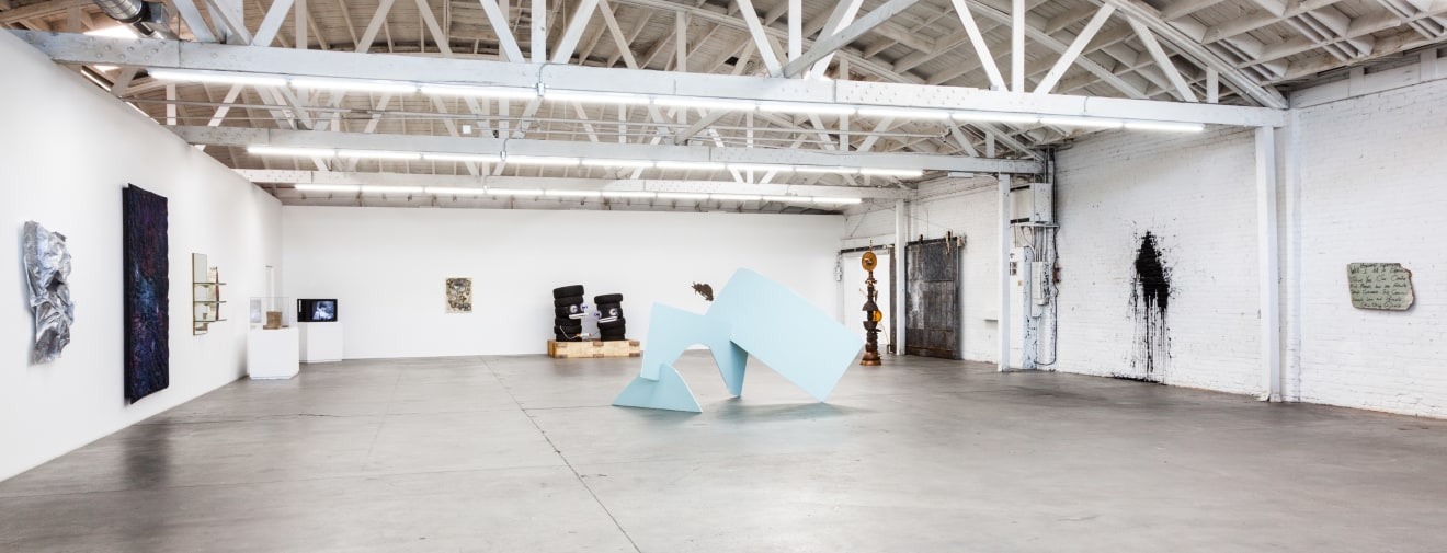 Installation view of Concrete Island, Los Angeles, Venus Over Los Angeles, 2017