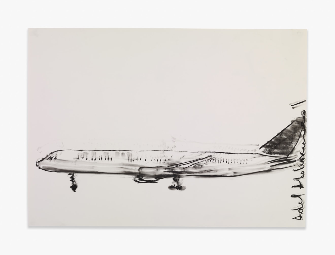 Adel Abdessemed Plane, 2015