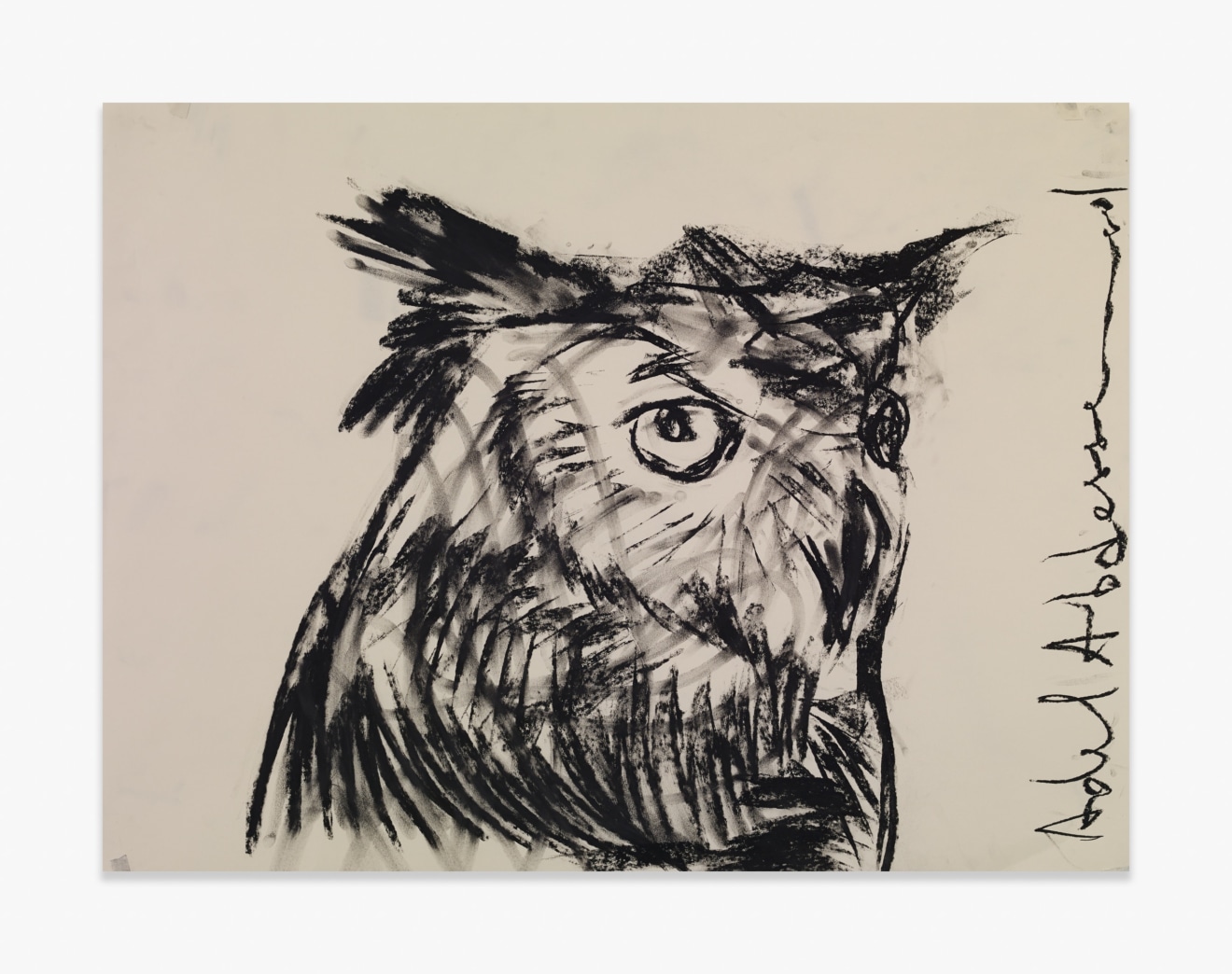 Adel Abdessemed Owl, 2015