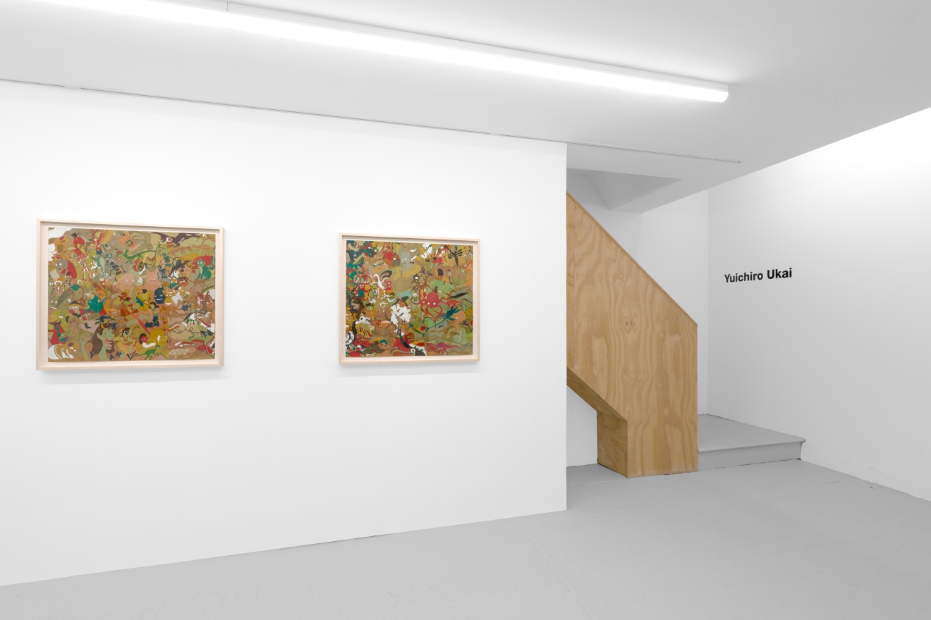 Installation view of Yuichiro Ukai at Venus Over Manhattan, New York, 2023