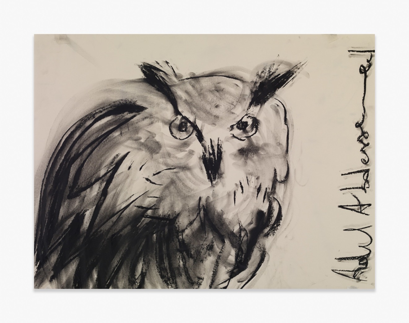 Adel Abdessemed Owl, 2015