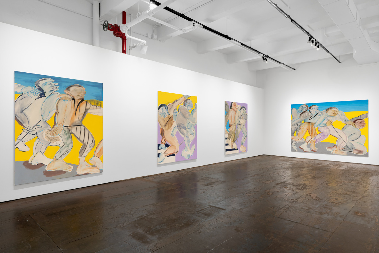 Installation view of &quot;Anastasia Bay: The Stumbler's Parade,&quot; Venus Over Manhattan, 2022