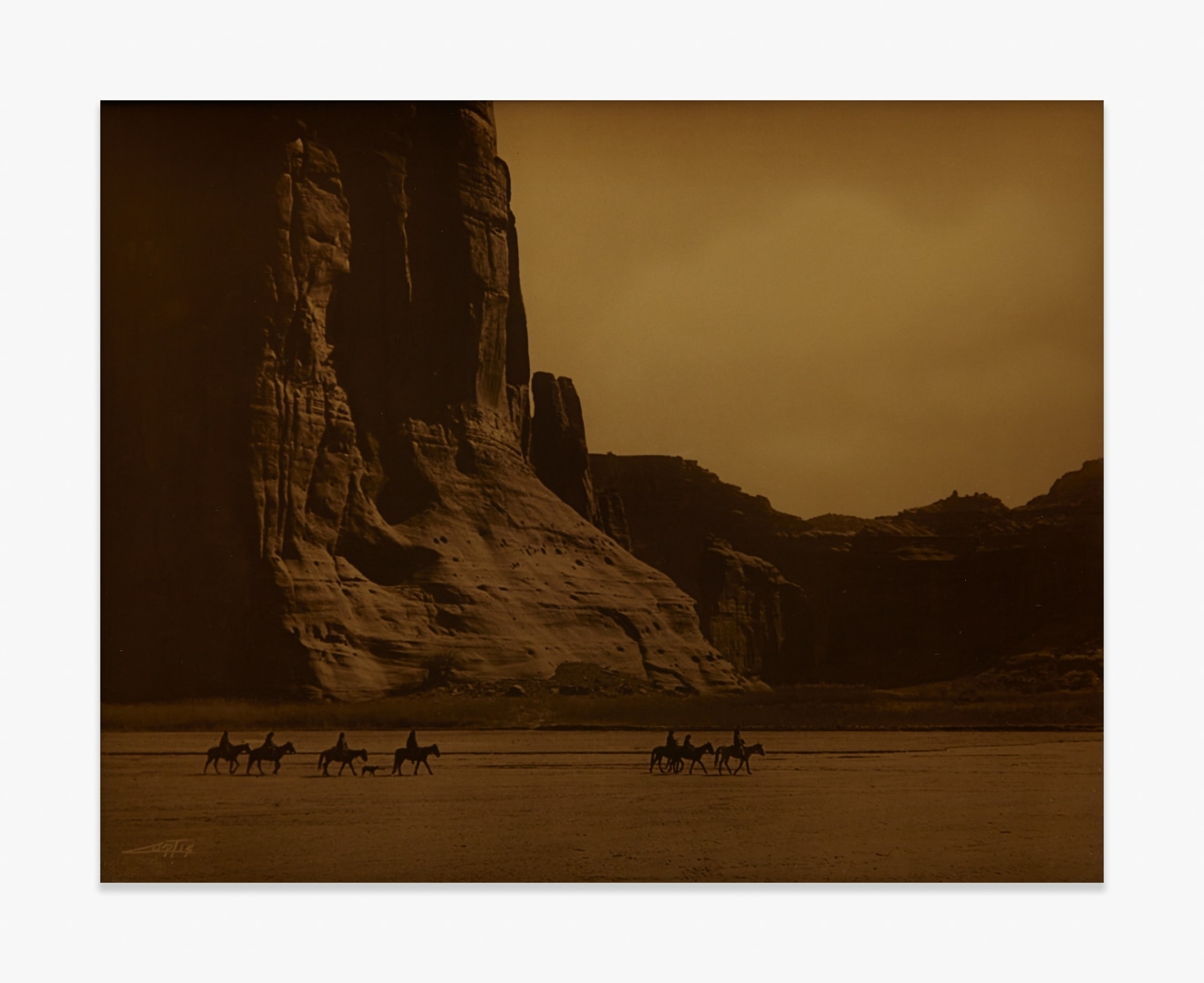 Edward Curtis Canyon de Chelly