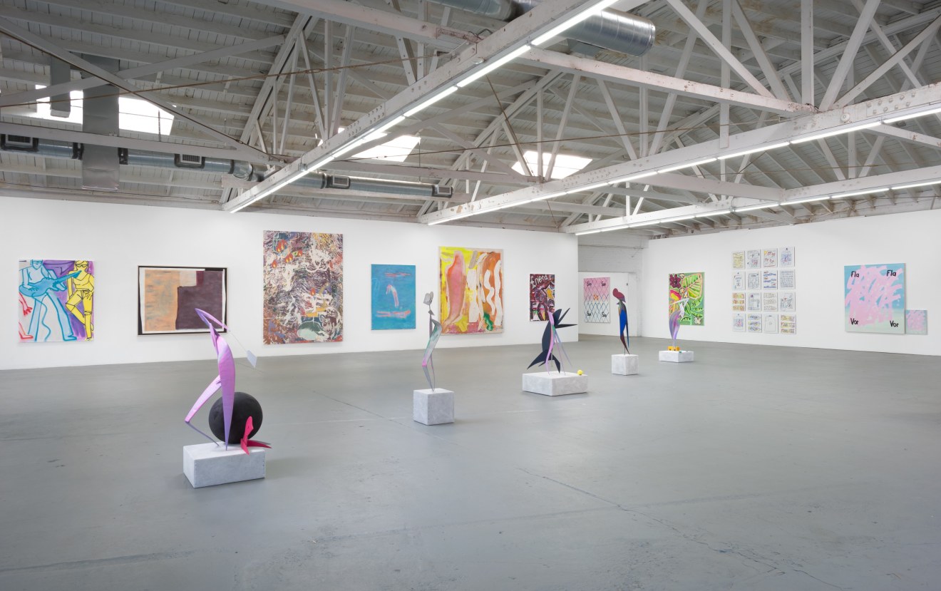 Installation view of Fort Greene, Los Angeles, Venus Over Los Angeles, 2016