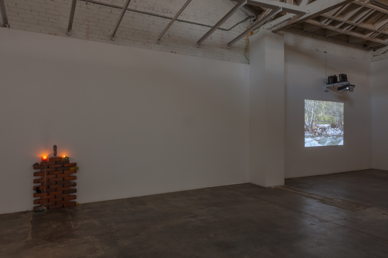 Installation view of Concrete Island, Los Angeles, Venus Over Los Angeles, 2017