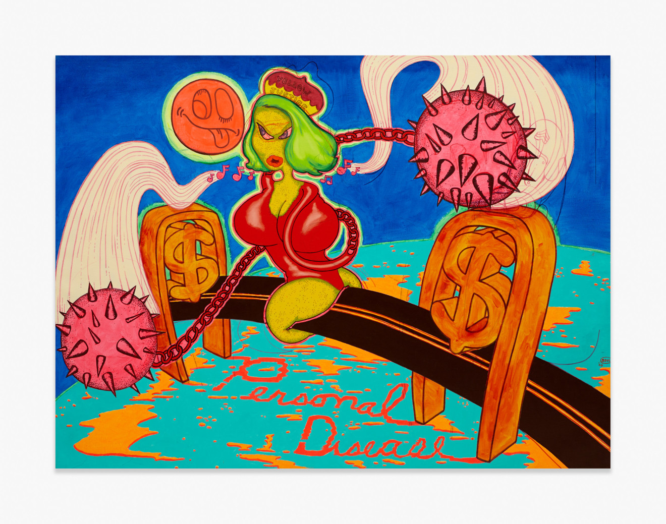 Peter Saul  Personal Disease PSAUL016