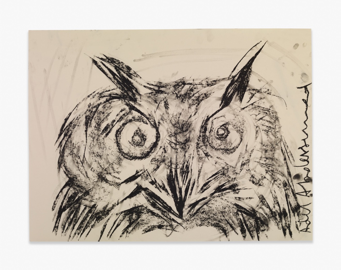 Adel Abdessemed Owl, 2015