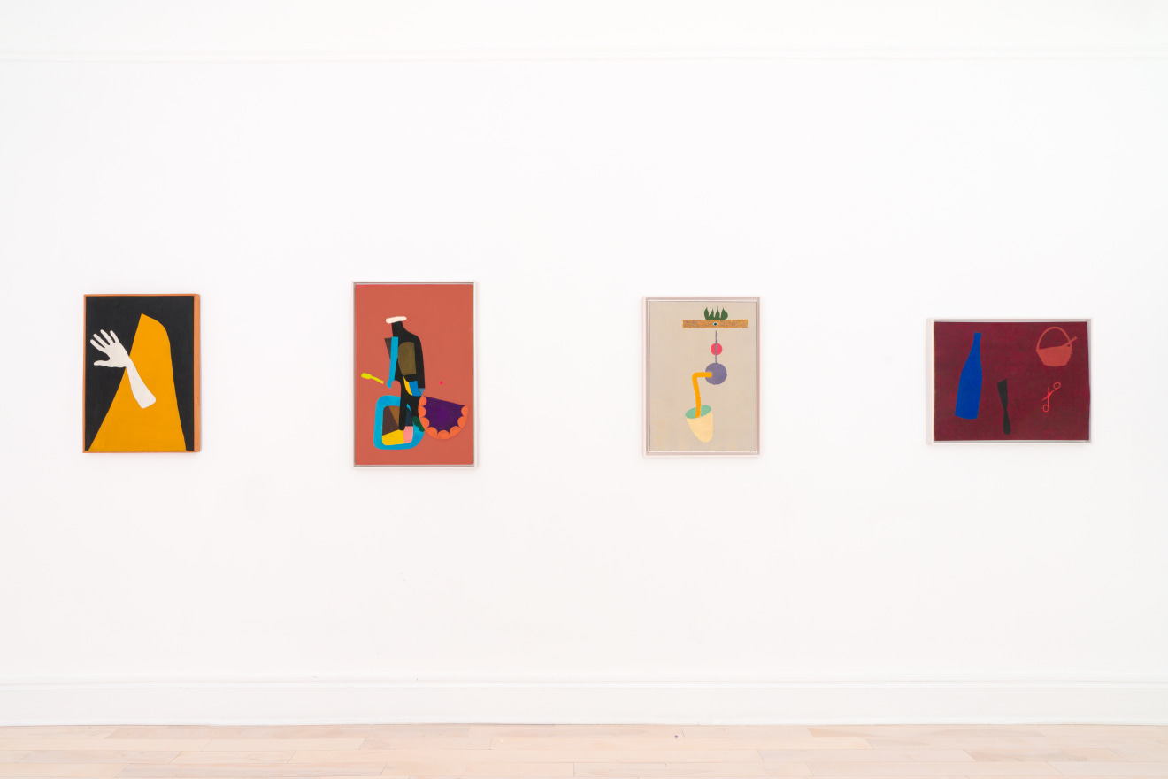 Installation view of Emanuel Proweller Surface Sensible at Venus Over Manhattan New York