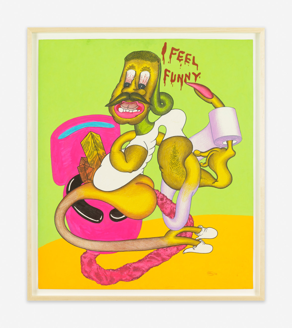 Peter Saul I Feel Funny, 1968 PSAUL040