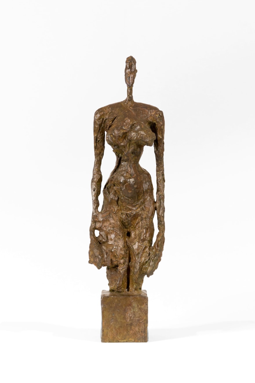 Alberto Giacometti Nu debout sur socle cubique, 1953