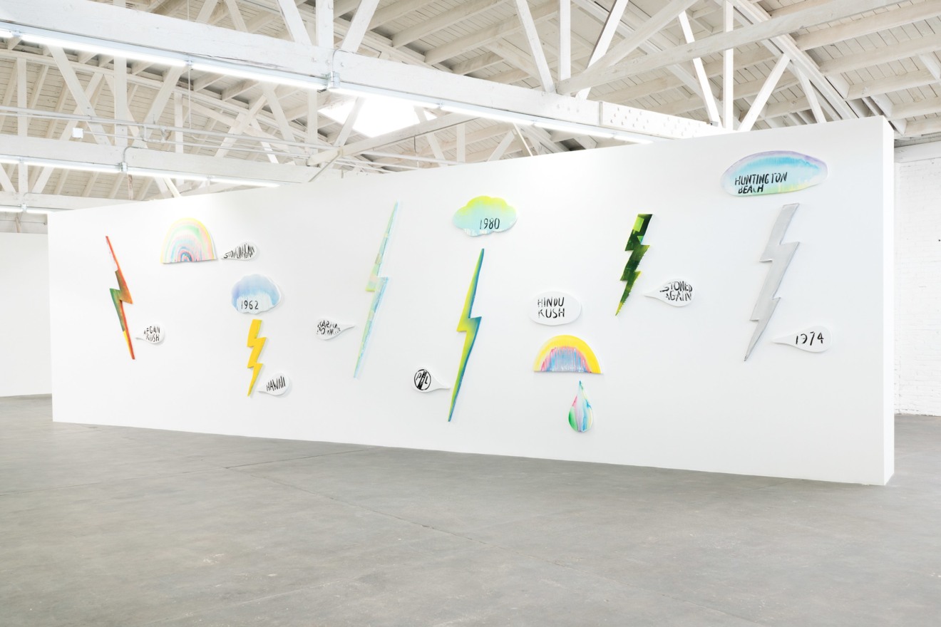 Installation view of Dan McCarthy, Los Angeles, Venus Over Los Angeles, 2015