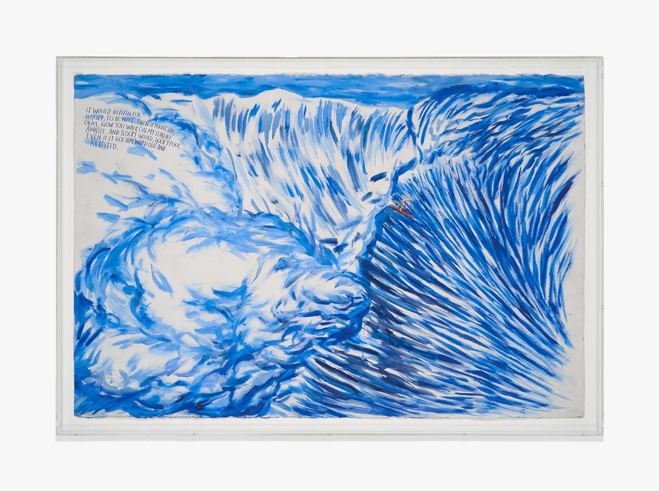 Raymond Pettibon No Title (It would glisten&hellip;)