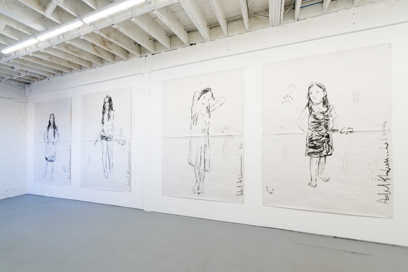 Installation view of Adel Abdessemed: From Here to Eternity, Los Angeles, Venus Over Los Angeles, 2015