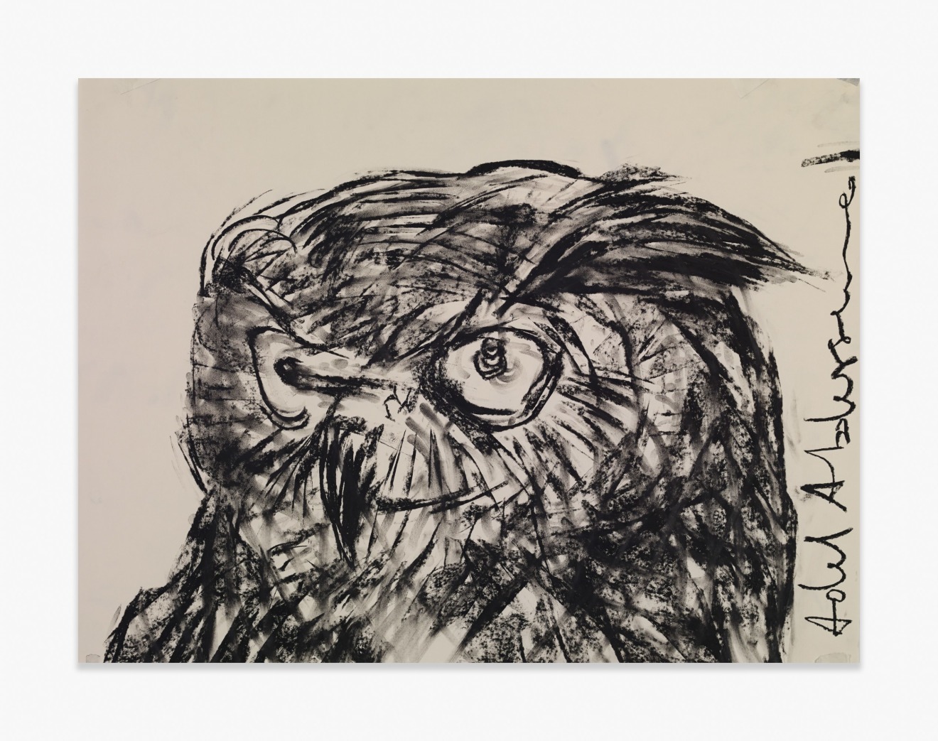 Adel Abdessemed Owl, 2015