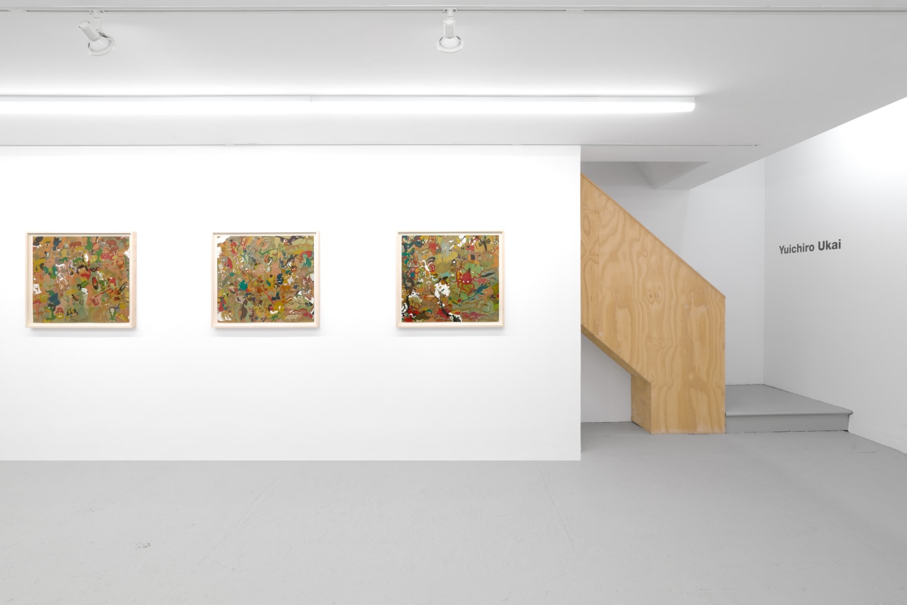 Installation view of Yuichiro Ukai at Venus Over Manhattan, New York, 2023