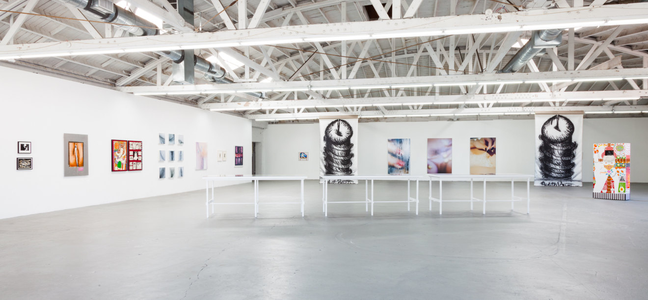 Installation view of CUNT, Los Angeles, Venus Over Los Angeles, 2017