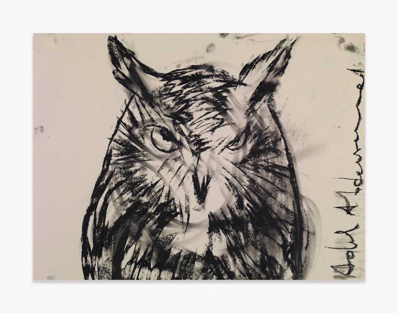 Adel Abdessemed Owl, 2015