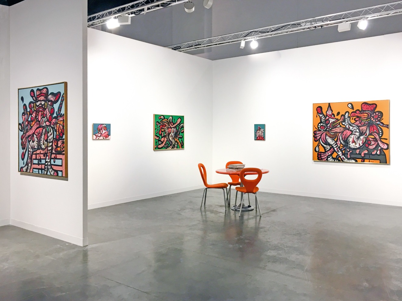 Installation view of Maryan, Art Basel Miami Beach, 2018