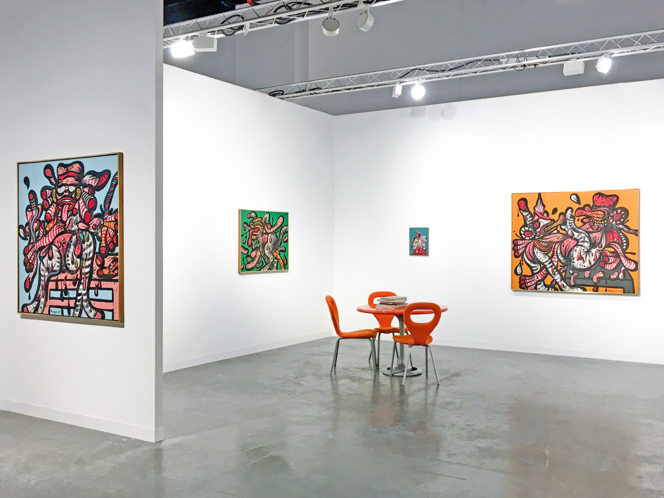 Installation view of Maryan, Art Basel Miami Beach, 2018