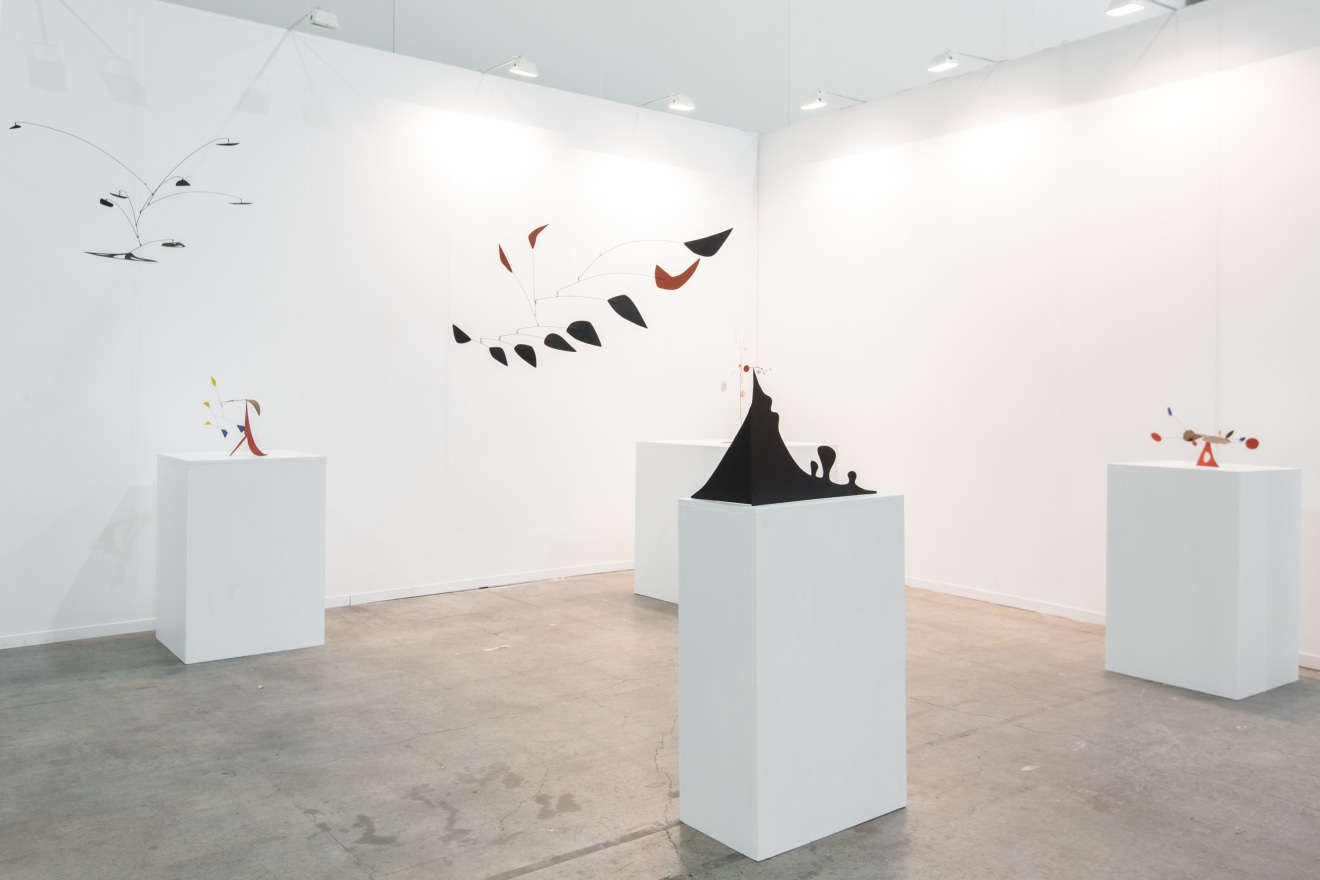 Installation view of Alexander Calder at Zona Maco, Mexico City, 2016