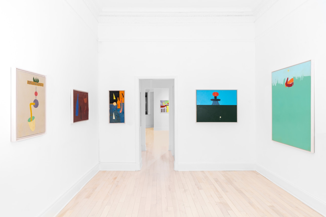 Installation view of Emanuel Proweller Surface Sensible at Venus Over Manhattan New York