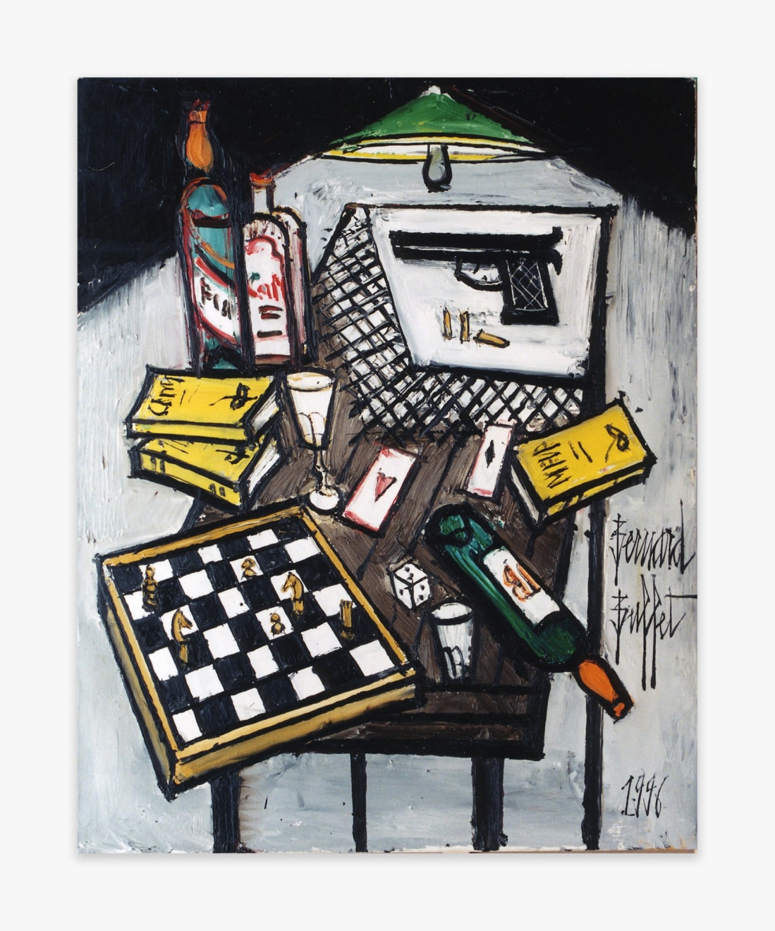 Bernard Buffet Nature morte sur une table, 1996