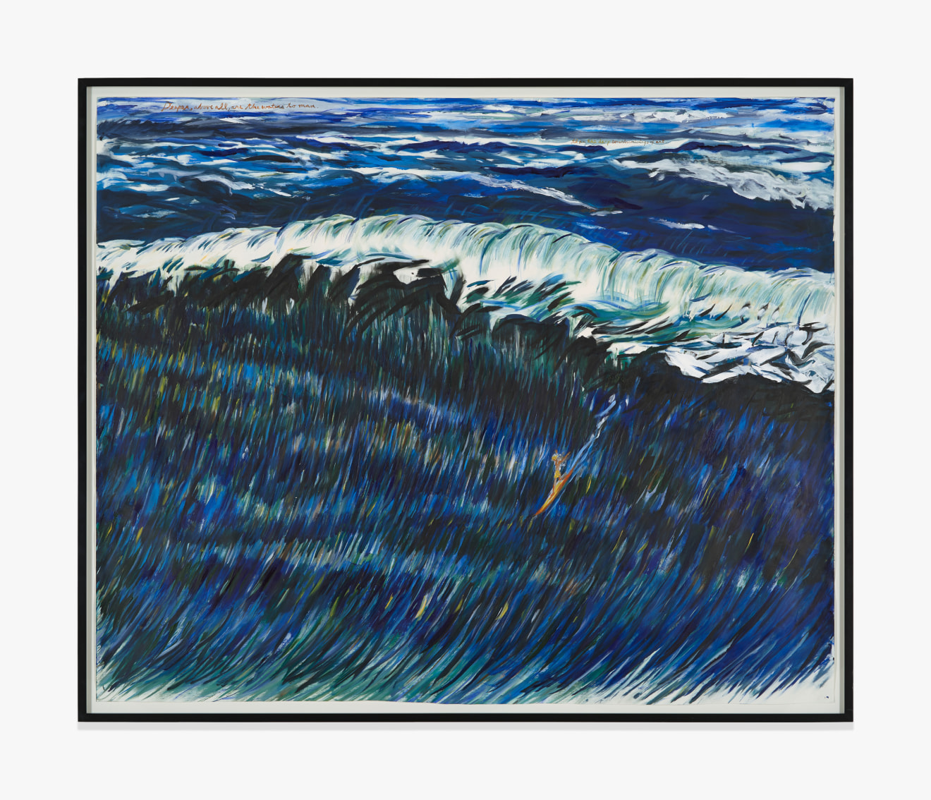 Raymond Pettibon No Title (Deeper above all&hellip;)