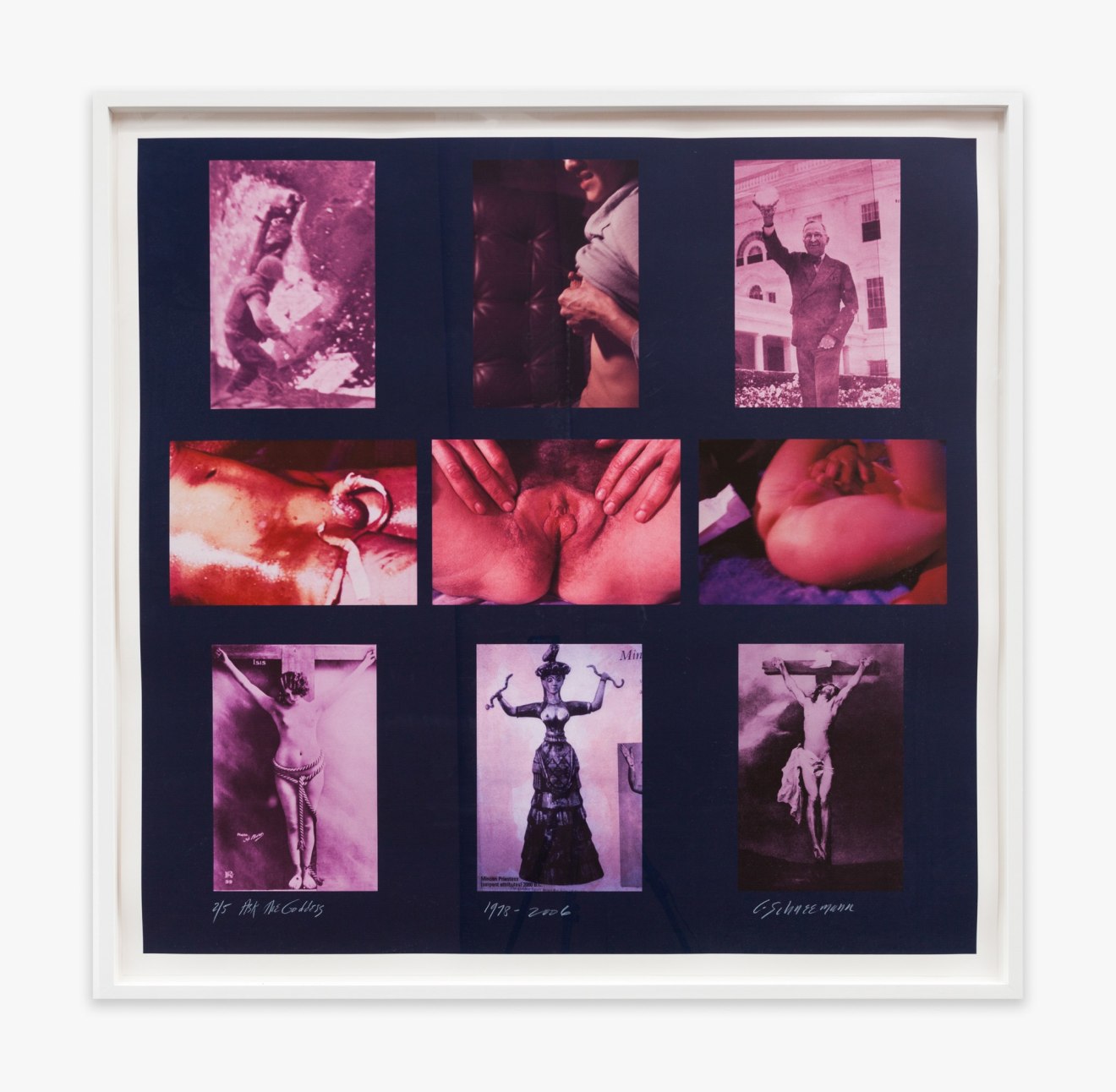 Carolee Schneemann Ask the Goddess, 1988/2008