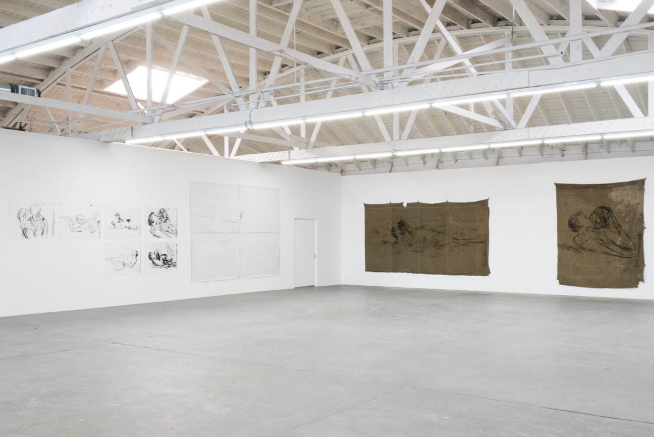 Installation view of Adel Abdessemed: From Here to Eternity, Los Angeles, Venus Over Los Angeles, 2015