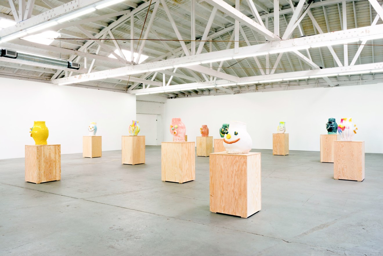 Installation view of Dan McCarthy, Los Angeles, Venus Over Los Angeles, 2015