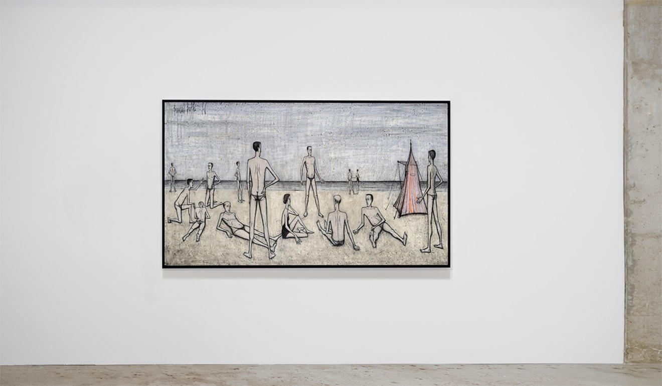 Installation view of Bernard Buffet: Paintings from 1956 to 1999, New York, Venus Over Manhattan, 2017