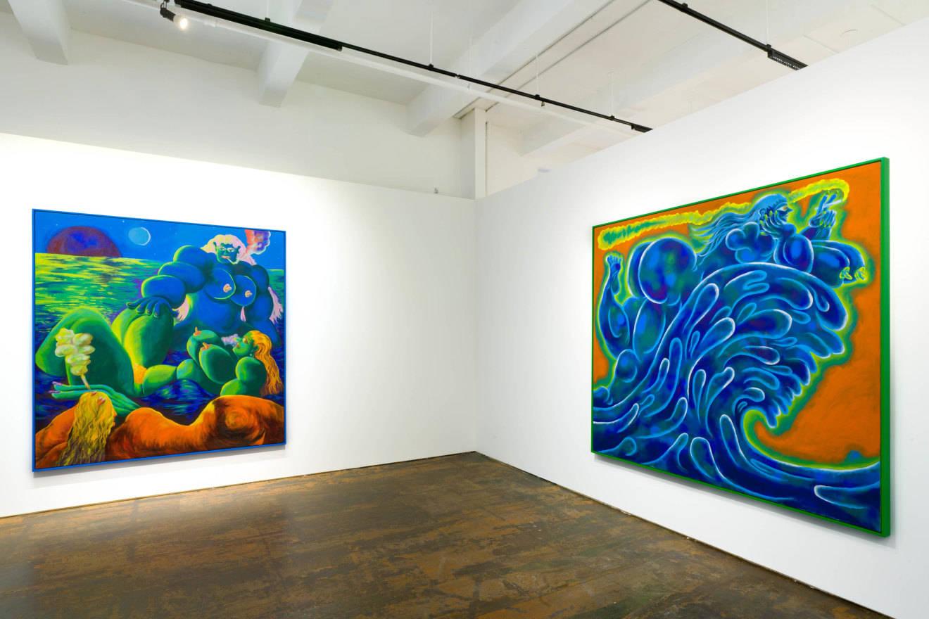 Installation view of Ana Benaroya: Swept Away at Venus Over Manhattan, New York