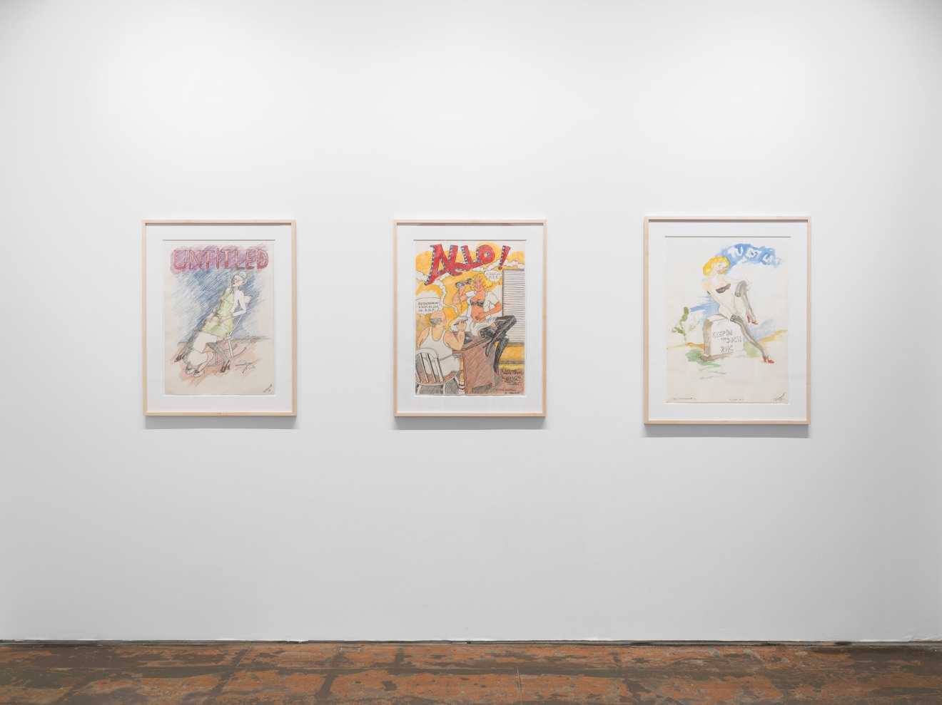 Installation view of Robert Colescott: Women, Venus Over Manhattan, New York, 2022