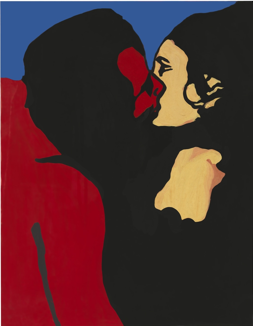 Rosalyn Drexler, Lorca Loves a Flower, 1963