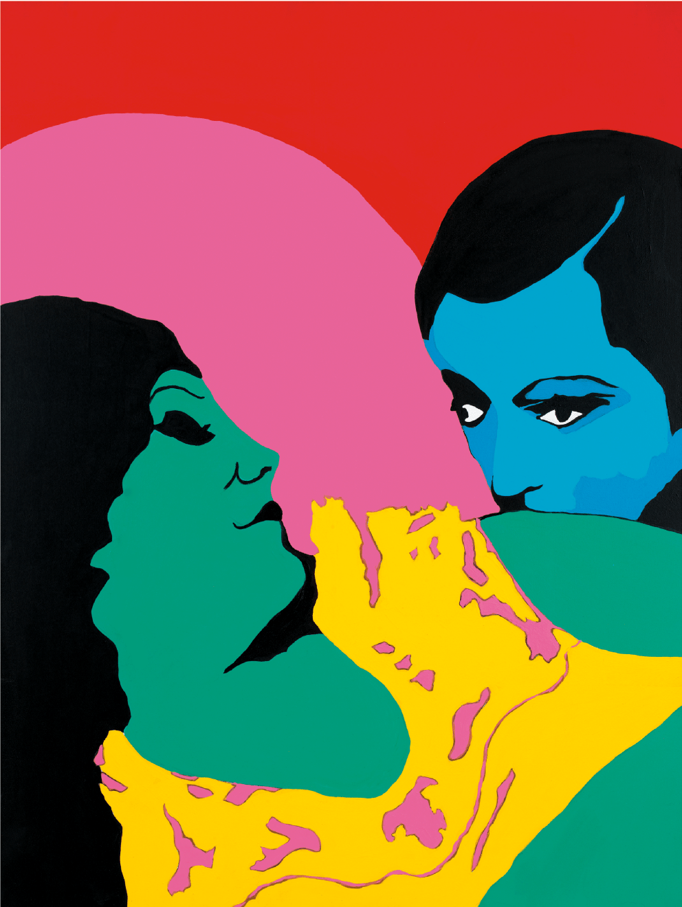 Rosalyn Drexler, Romance (Emilio Cruz Could Be Tender), 1991