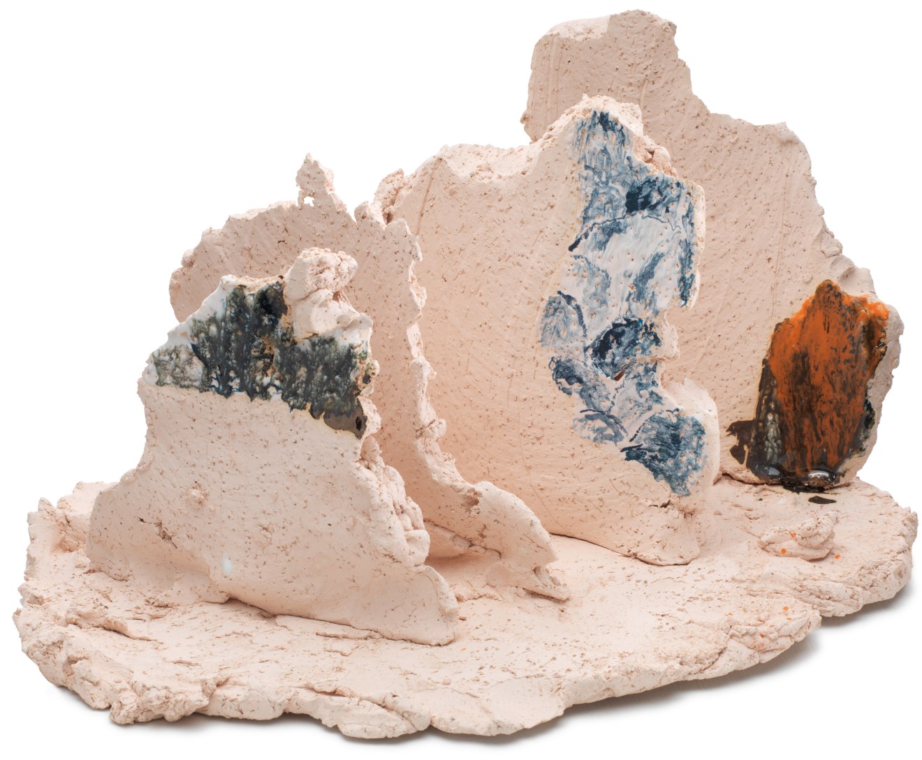 Landschaft, 2012, Glazed ceramic