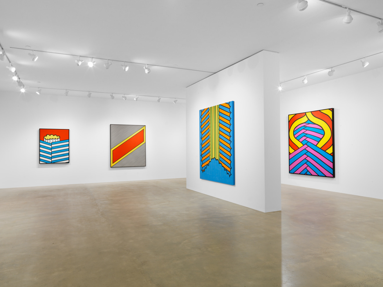 Nicholas Krushenick: Nine Paintings