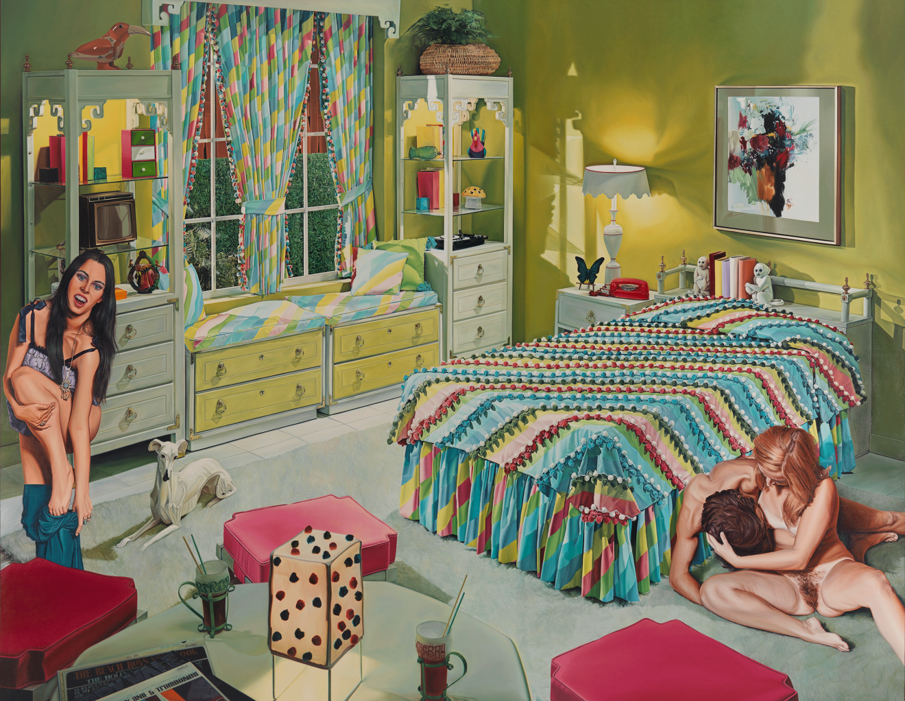 Bright Promise (for Simon), 1971&ndash;1975, Oil on canvas