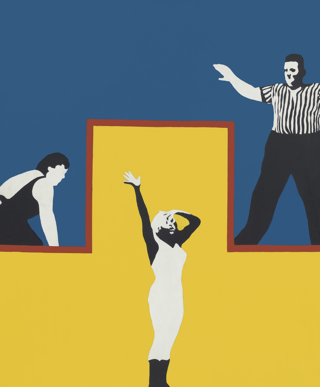 Rosalyn Drexler, The Winner, 1964