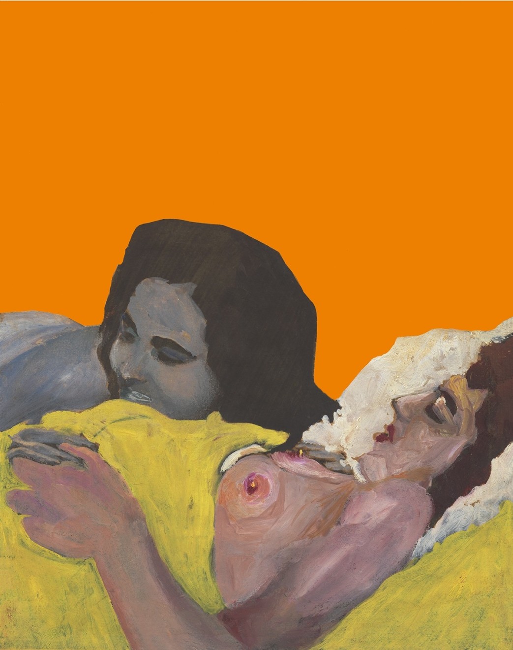 Rosalyn Drexler, Lesbians, 1963