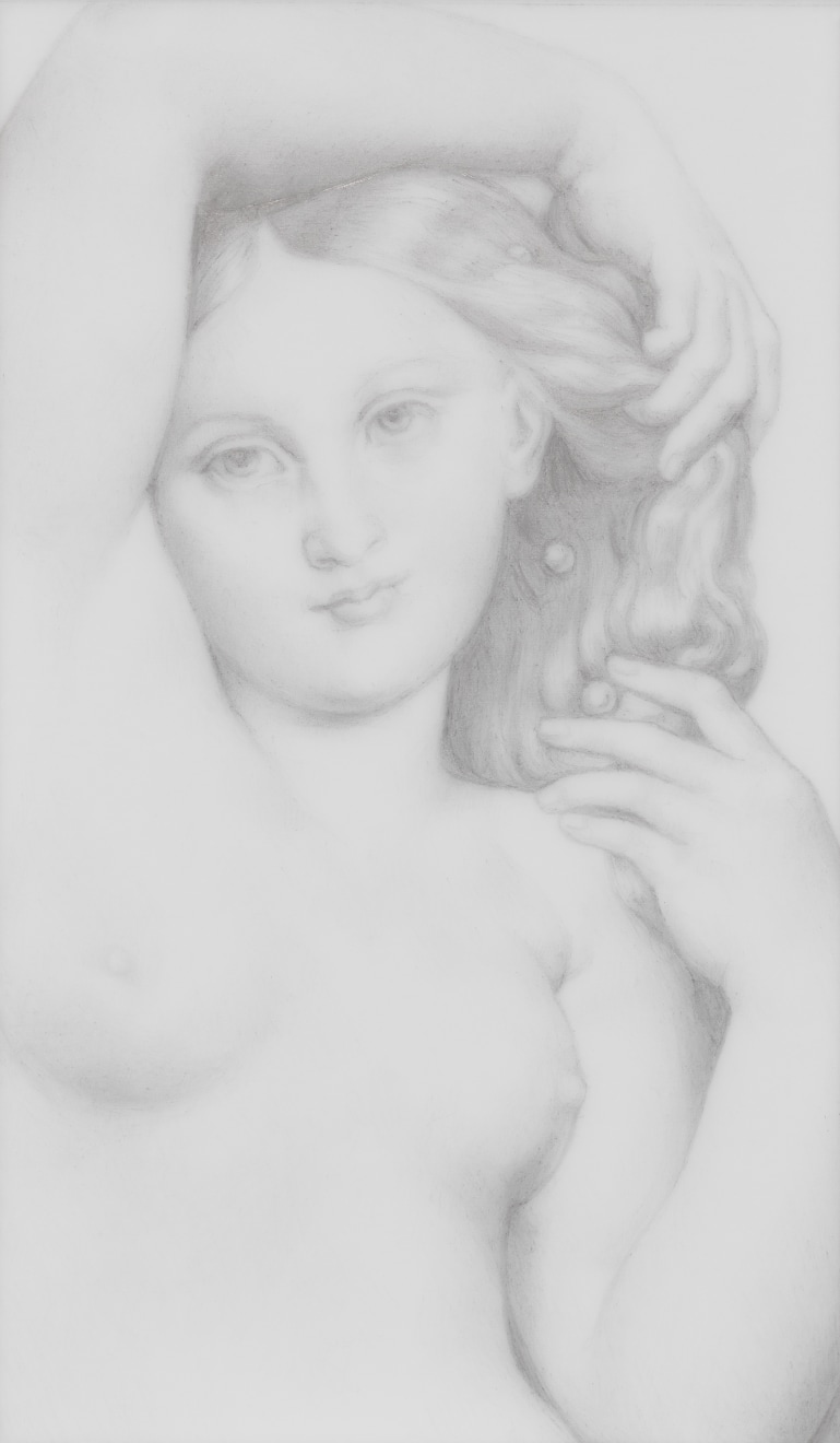 Untitled, 2014, Graphite on Mylar