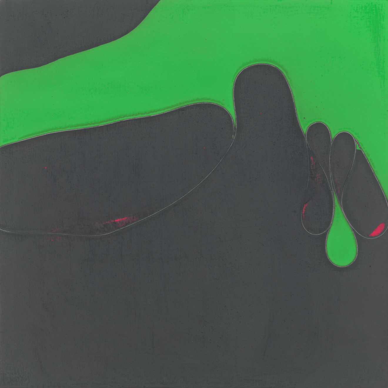 No Other, 2011, Acrylic and polyurethane on panel