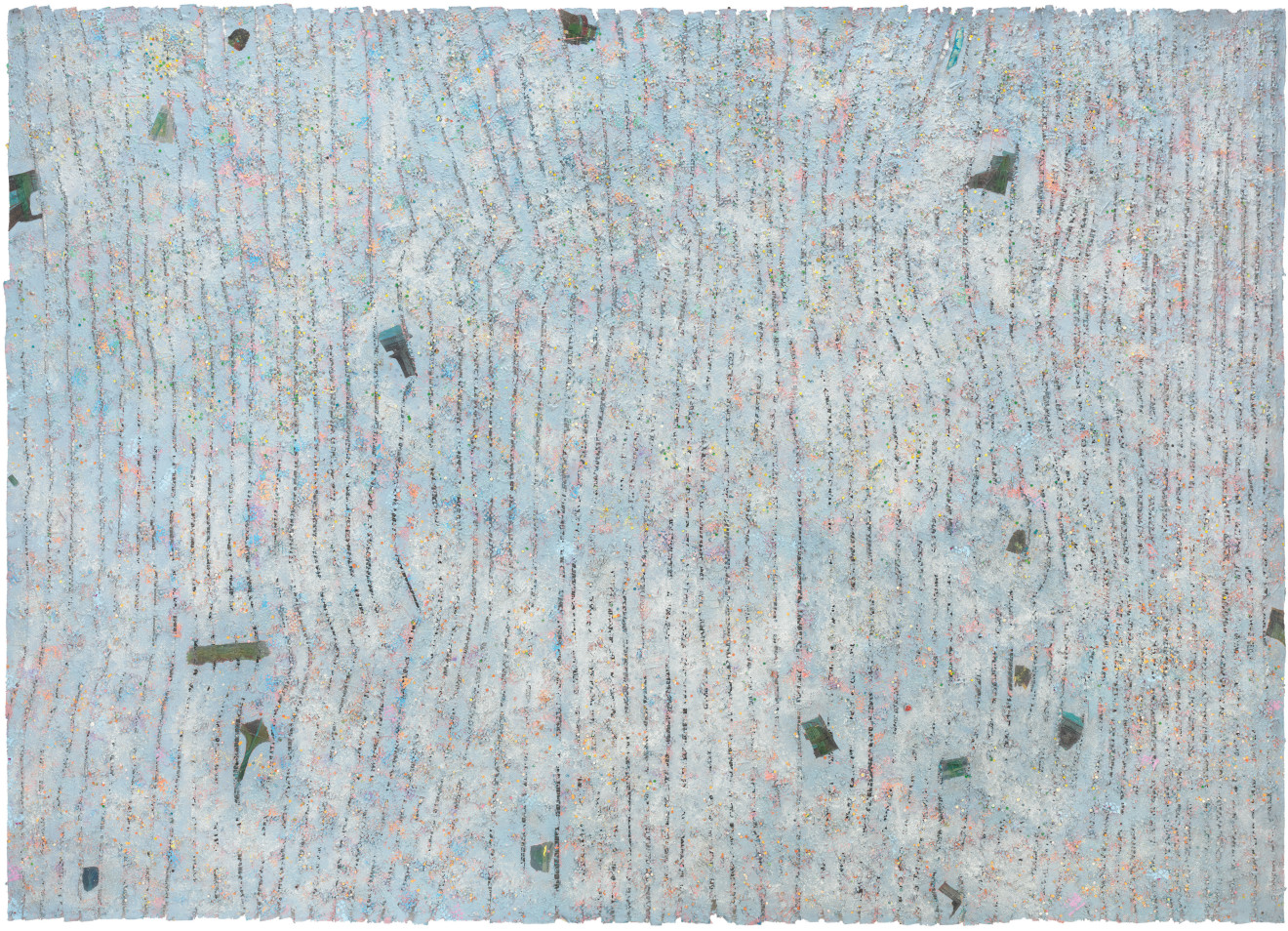 Howardena Pindell, Memory: Future, 1980&ndash;1981