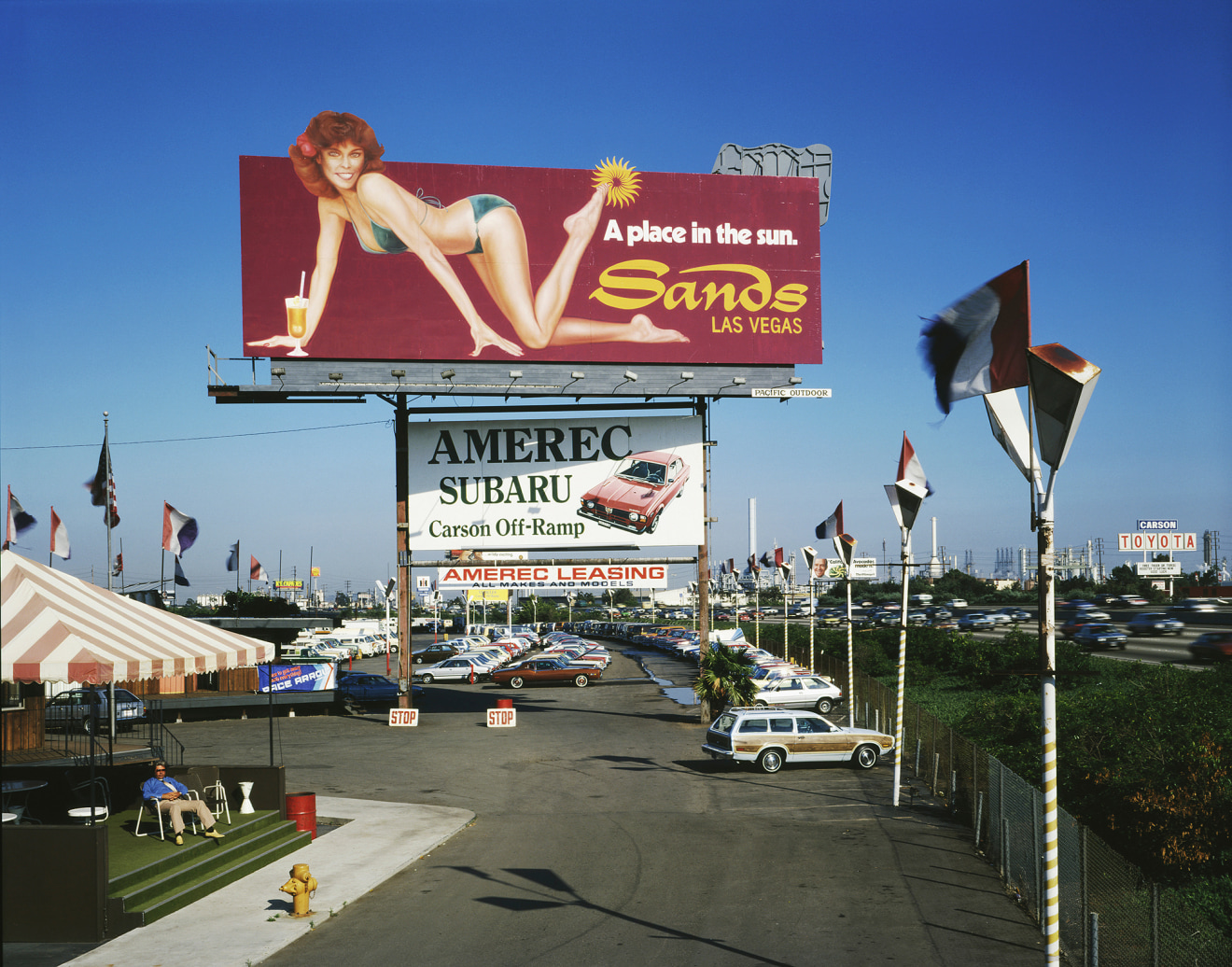 View South from Recreation Road, Carson, May 2, 1980, 1980