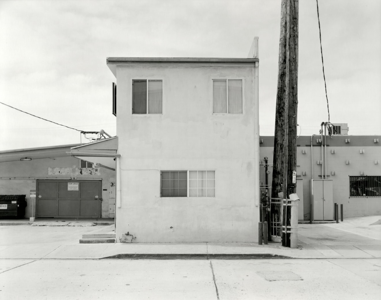 Industrial Building, San Diego, CA, 2018, gelatin silver contact print