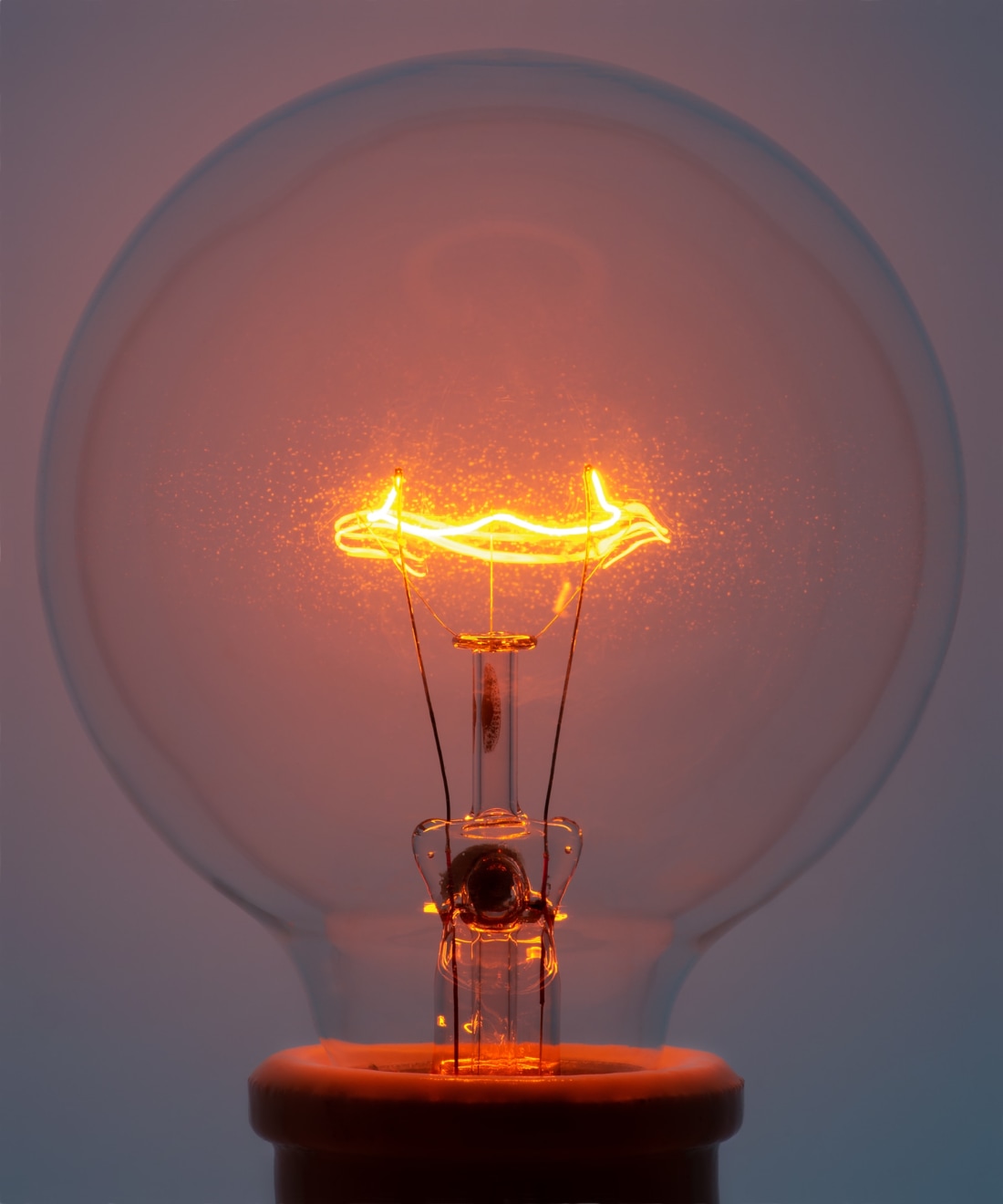 Light Bulb 2 Orange, 2018