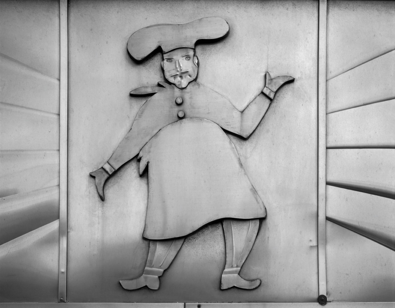 Diner Decoration Detail, US 1, near Linden, NJ, 1972