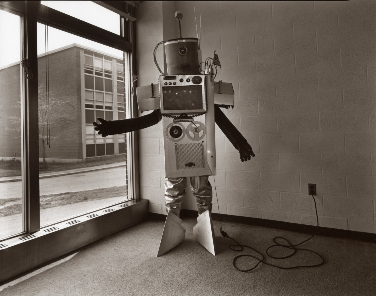 untitled (from the series,&nbsp;Uranium Robots), 1976, vintage gelatin silver print